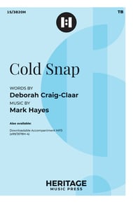 Cold Snap TB choral sheet music cover Thumbnail